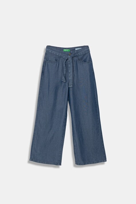 United Colors of Benetton jeansy straight dziecięce granatowe 4FFKCE03Q