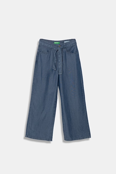 United Colors of Benetton jeansy straight dziecięce granatowe 4FFKCE03Q
