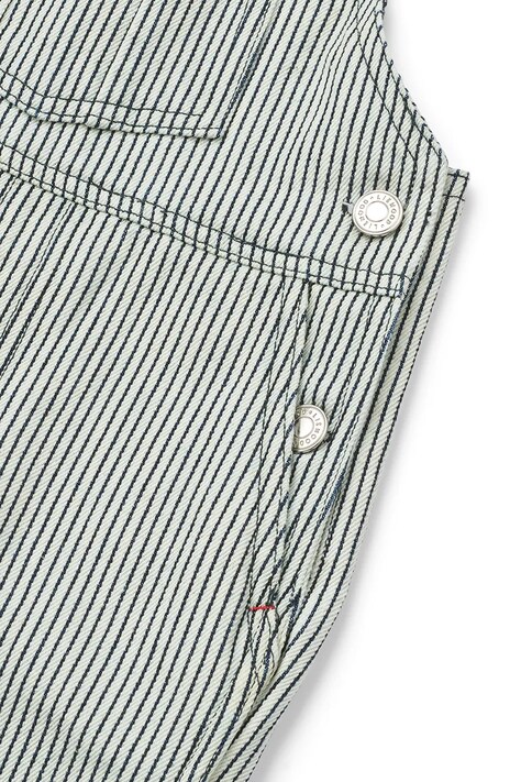 Дитячі джинси Liewood Delani Stripe Denim Dungarees — фото 4