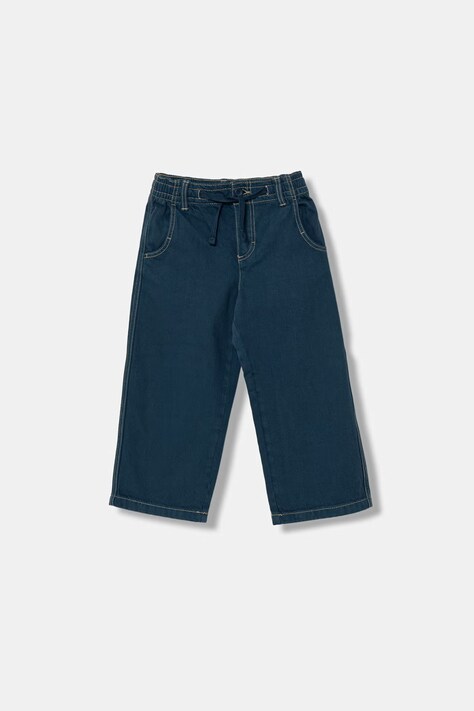 United Colors of Benetton rovné rifle detské tmavomodré 4ZJNGF02T