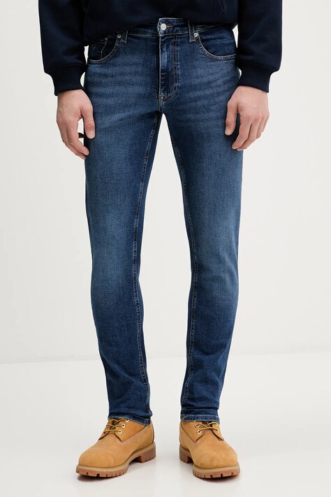 Τζιν παντελόνι Tommy Jeans χρώμα: μπλε, DM0DM22586