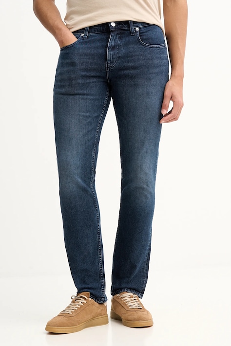 Džíny Tommy Jeans pánské, tmavomodrá barva, DM0DM22587