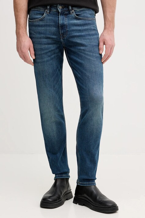 BOSS Orange jeansy ONYX _1 BO męskie kolor niebieski 50553316