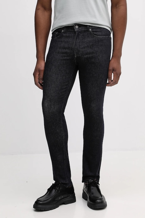 BOSS Orange jeansy DELAWARE BO męskie kolor granatowy 50553407