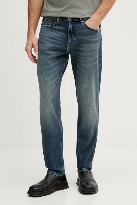 BOSS Orange джинси regular чоловічі RE.MAINE BO блакитні 50555301