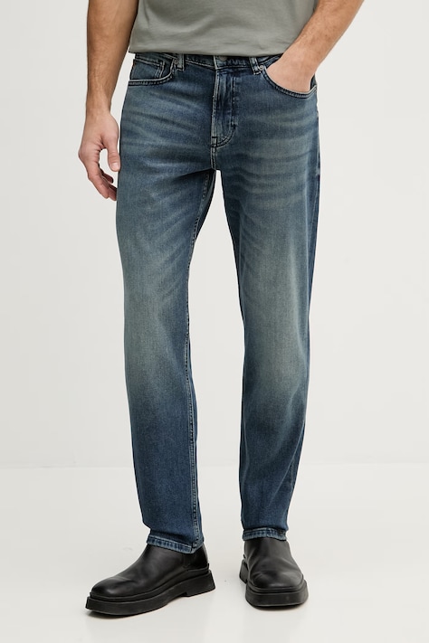 BOSS Orange джинси regular чоловічі RE.MAINE BO блакитні 50555301