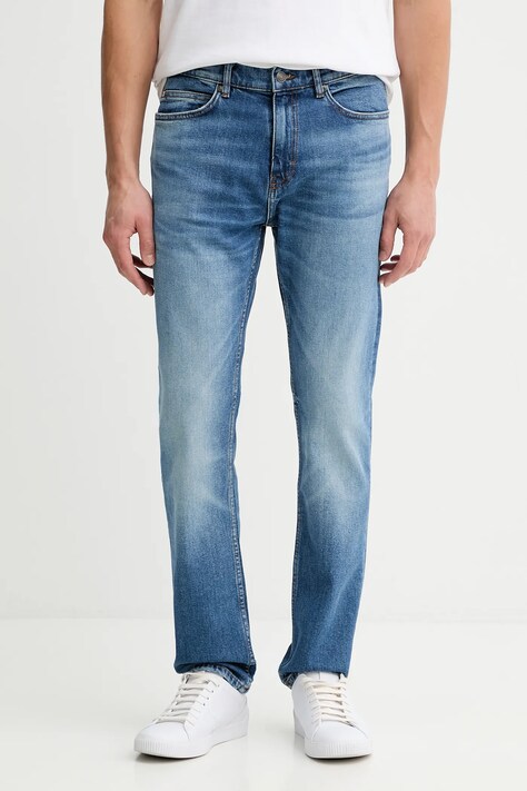 Τζιν παντελόνι HUGO HUGO 708 χρώμα: μπλε, 50555181