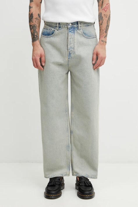 Drôle de Monsieur blugi pentru bărbați albaștri K-BP168-CO123-DUS