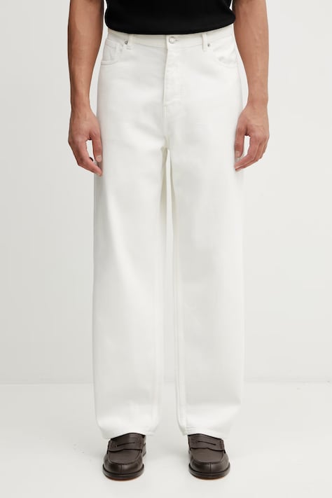 Drôle de Monsieur jeansy regular męskie beżowe K-BP199-CO285-OW