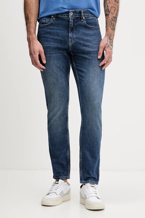 Karl Lagerfeld Jeans jeansy męskie kolor granatowy B1M10035