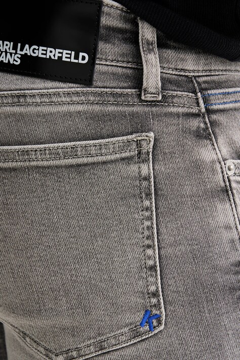 Джинси Karl Lagerfeld Jeans — SS26-SJM04E, сірий — фото 4