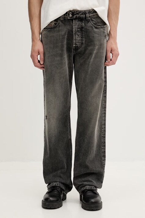 Diesel jeansy relaxed fit męskie 1980 D-EEPER-RA L.32 szare A21245.007CR