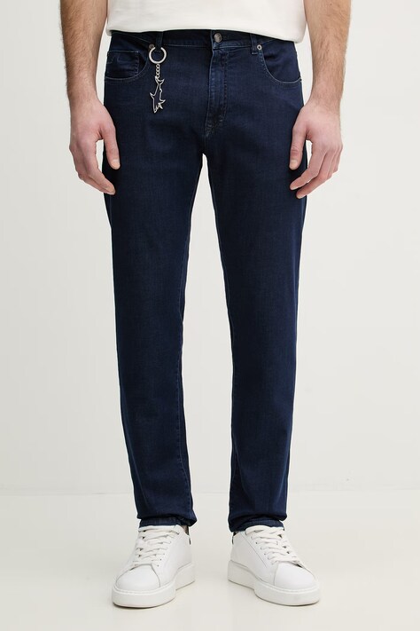 Paul&Shark jeansy męskie kolor granatowy 25414120