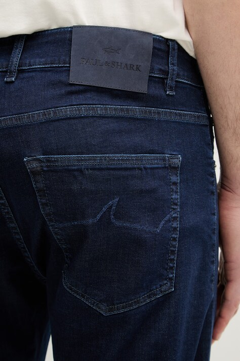 Paul&Shark jeansy męskie kolor granatowy 25414120