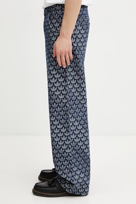 adidas Originals jeansy straight męskie niebieskie KD0399