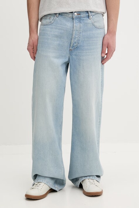 A.P.C. jeansy straight męskie niebieskie COHOA.H09182