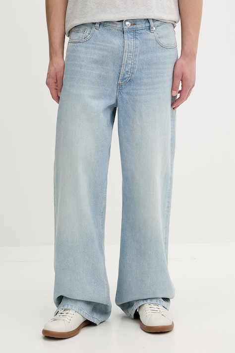 A.P.C. jeansy straight męskie niebieskie COHOA.H09182