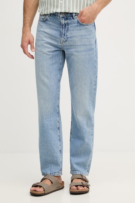 Mos Mosh jeansy męskie Steve niebieskie 509710