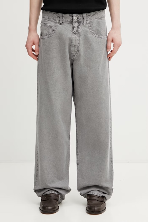 MM6 Maison Margiela jeansy straight męskie szare SH0LA0036.M35736.854