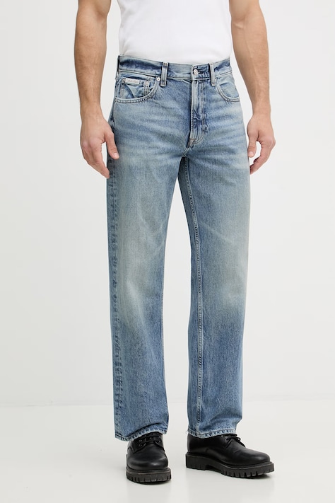 Calvin Klein Jeans straight da uomo blu LV04RF725G