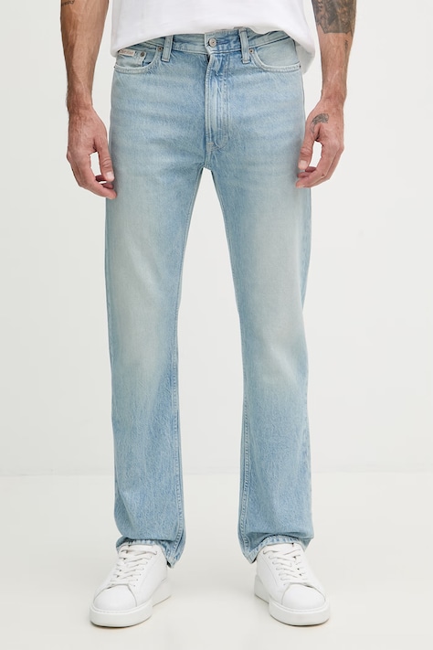 Calvin Klein Jeans ίσια ανδρικά μπλε LV04RF782G