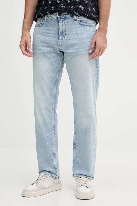 Lindbergh jeansy loose męskie niebieskie 30.050003LID