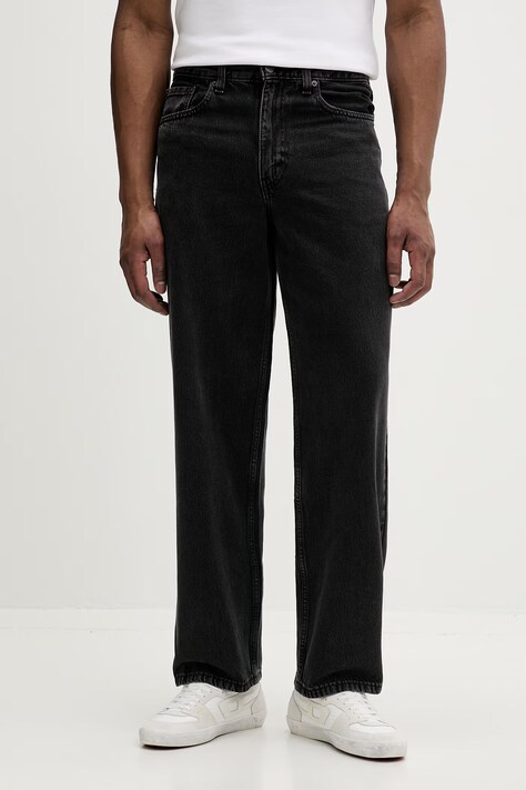 Levi's jeansy relaxed fit męskie 578™ BAGGY czarne A4750-0029