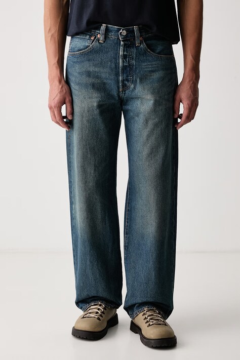 Levi's Jeansy loose męskie 501® LOOSE niebieskie 0057U
