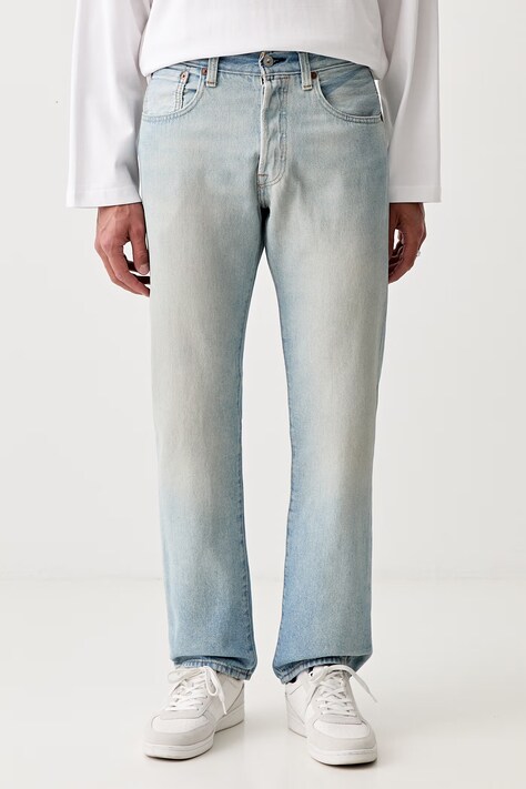 Levi's дънки relaxed fit мъжки 501® RELAXED сини 0057V