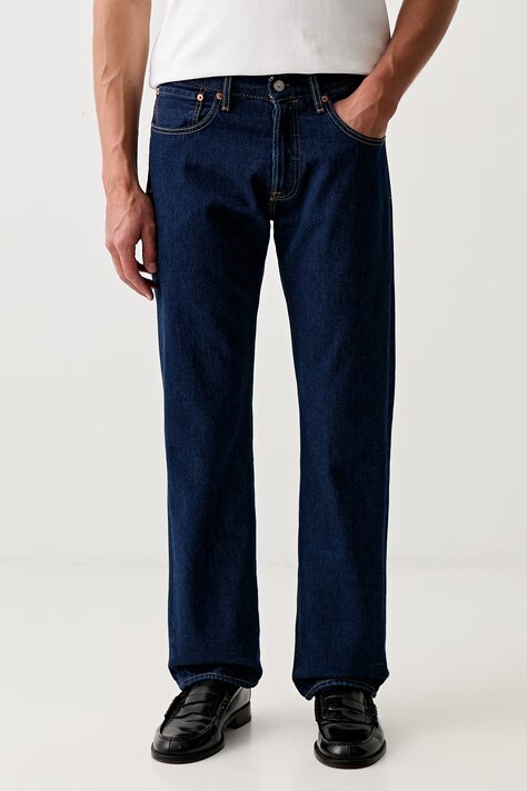 Levi's jeansy relaxed fit męskie 501® RELAXED niebieskie 0057V