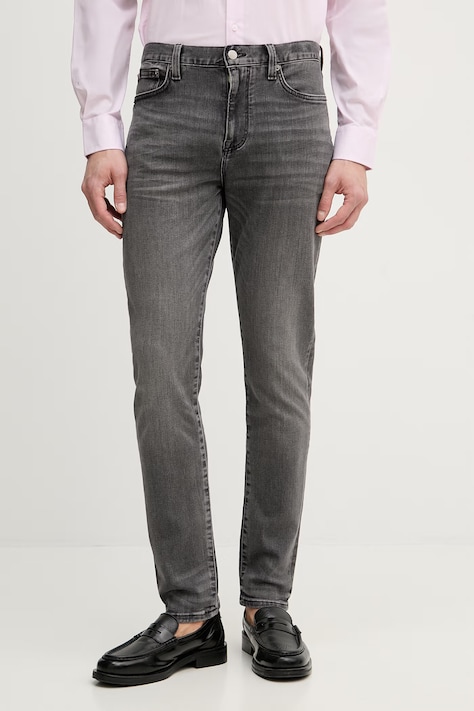 Tommy Hilfiger rifle slim fit pánske sivé MW0MW42315