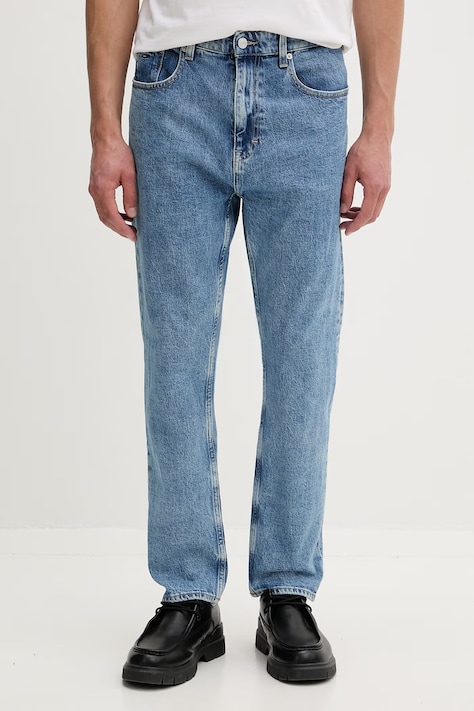 Tommy Jeans jeansy slim fit męskie niebieskie DM0DM22863
