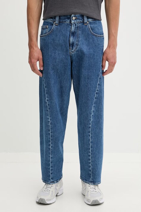 Tommy Jeans jeansy barrel męskie niebieskie DM0DM22871