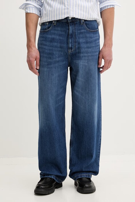 Tommy Jeans jeansy relaxed fit męskie granatowe DM0DM22920