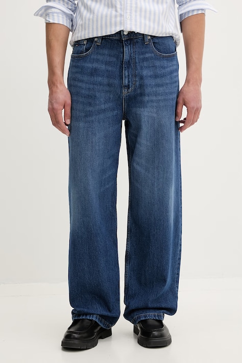 Tommy Jeans jeansy relaxed fit męskie granatowe DM0DM22920