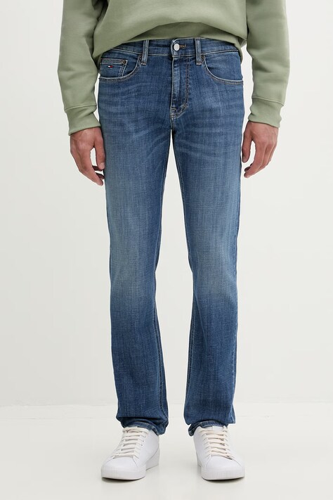 Tommy Jeans jeansy slim fit męskie niebieskie DM0DM22960