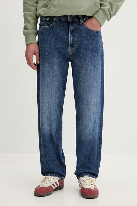Tommy Jeans jeansy regularne męskie granatowe DM0DM23287