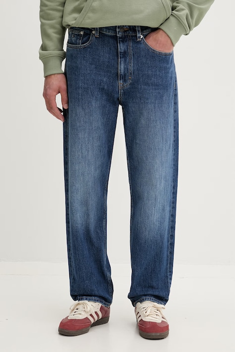 Tommy Jeans jeansy regularne męskie granatowe DM0DM23287