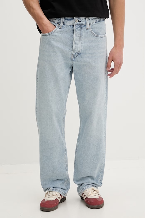 Tommy Jeans jeansy regularne męskie niebieskie DM0DM23304