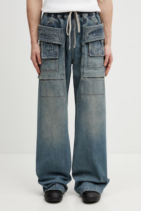 Rick Owens DRKSHDW jeansy męskie DU01F4394.DWB