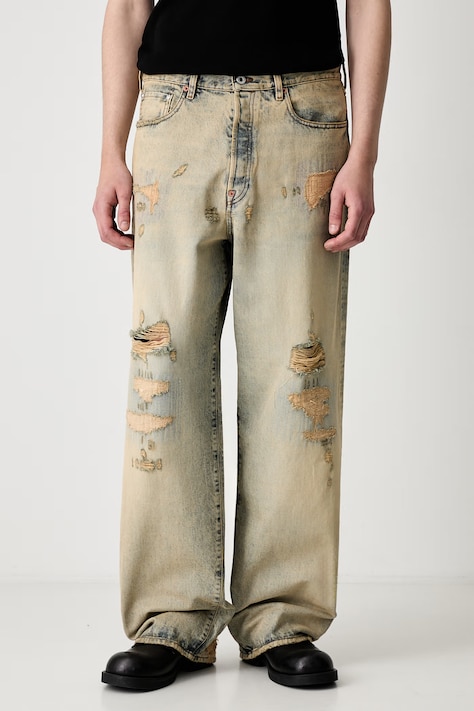 Kenzo Pants relaxed fit jeans Men's blue FG55DP4246Q8