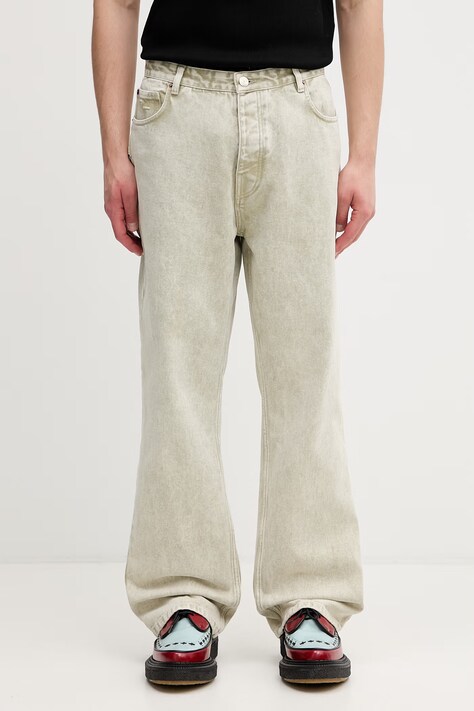 Filling Pieces Denim Pants męskie zielone 412650500136.302
