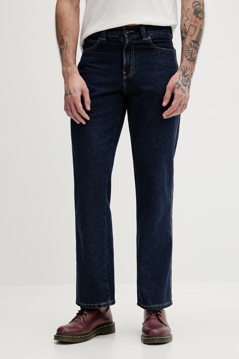 Dickies jeansy relaxed fit męskie granatowe DK0A882A0DD1