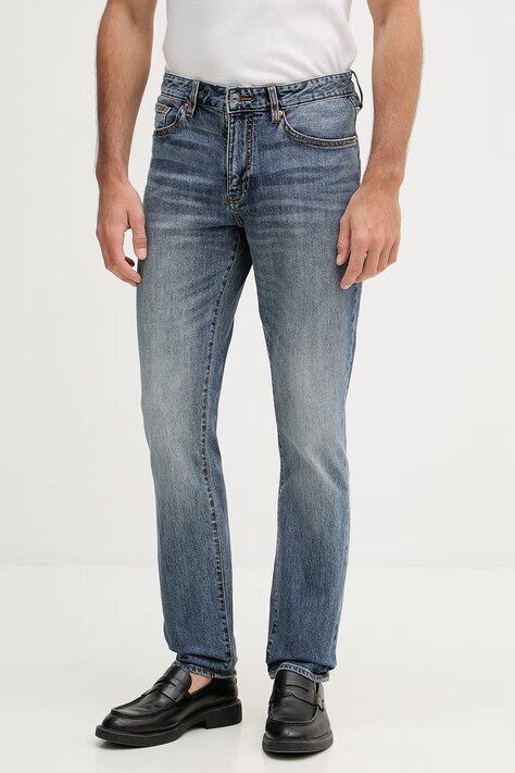 Armani Exchange джинсы slim fit для мужчин тёмно-синие XM000070 AF22555