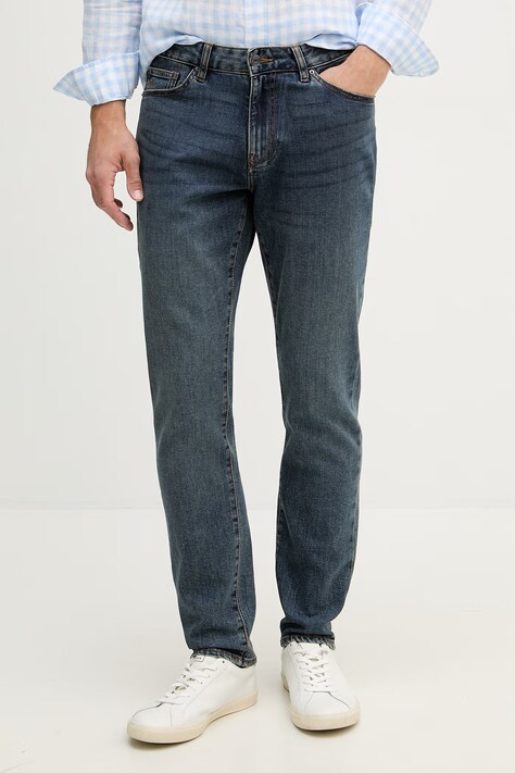 Armani Exchange rifle slim fit pánske tmavomodré XM000070 AF24463