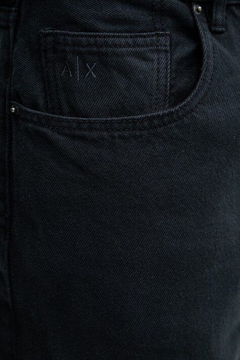 Armani Exchange джинси вільні чоловічі — SS26-SJM0CB, темно-синій — фото 4