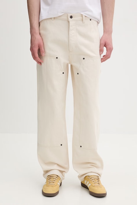 HUGO Blue jeansy relaxed fit męskie Carpenter/2 beżowe 50555981