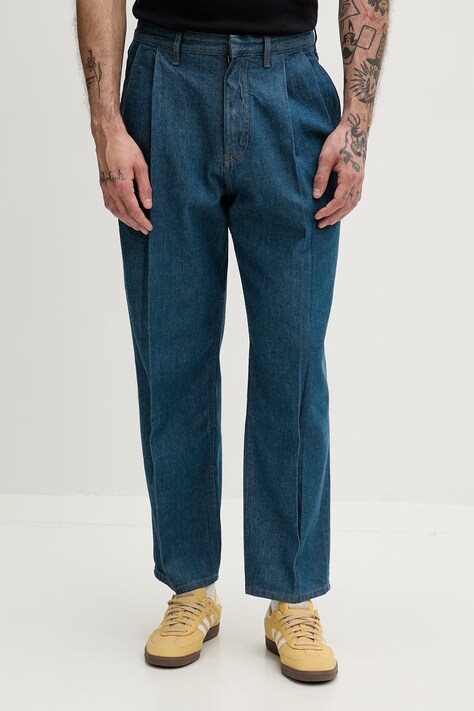 HUGO jeansy męskie HUGO 245/1 niebieskie 50556127