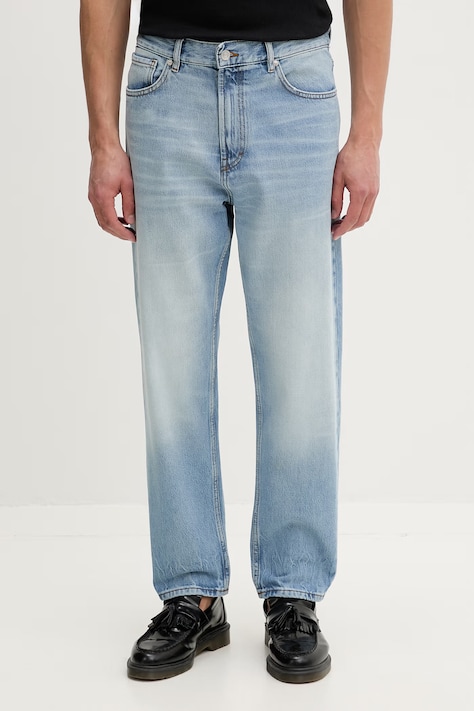 HUGO jeansy relaxed fit męskie HUGO 838 niebieskie 50560264