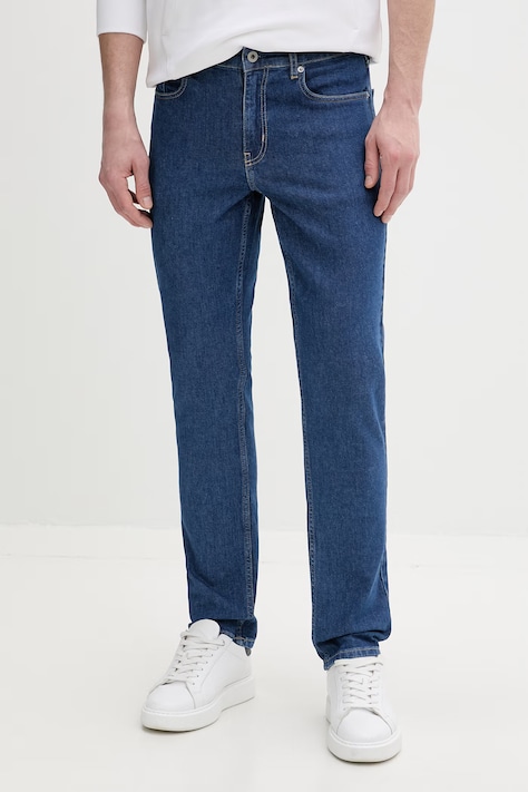 Karl Lagerfeld Jeans jeansy slim fit męskie granatowe B2M10105